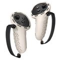 Pair of silicone protective sleeves for Meta Quest 3 VR controllers in various colour options