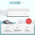 Household small intelligent remote learning printer for wrong question practice with ribbon ink cartridge plastic build