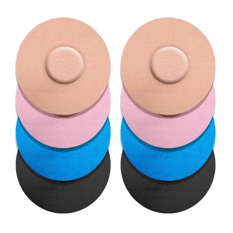 Elastic sports anti-slip adhesive patch in multiple colours for running and fitness