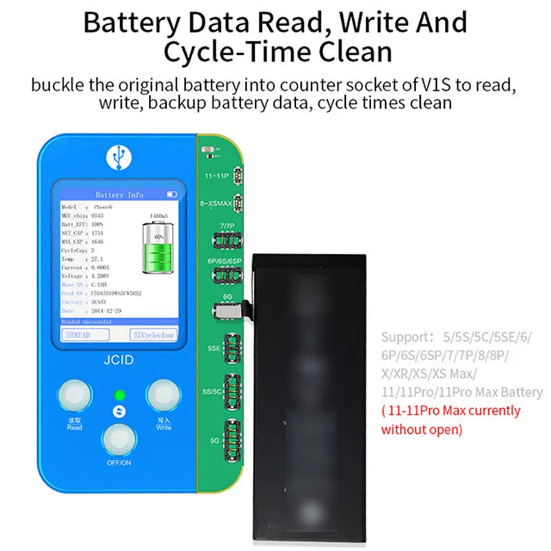 V1SE Pro plastic diagnostic detector for iPhone screen and board testing.