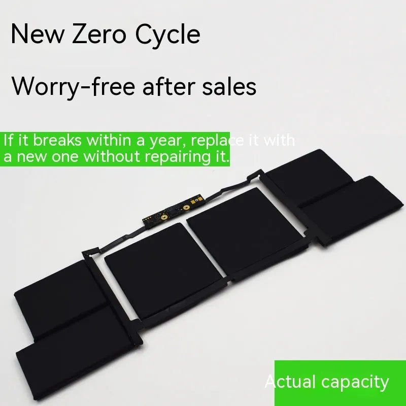 A1820 replacement battery for 2016 MacBook 15 A1707 model, 5001mAh capacity, non-original accessory