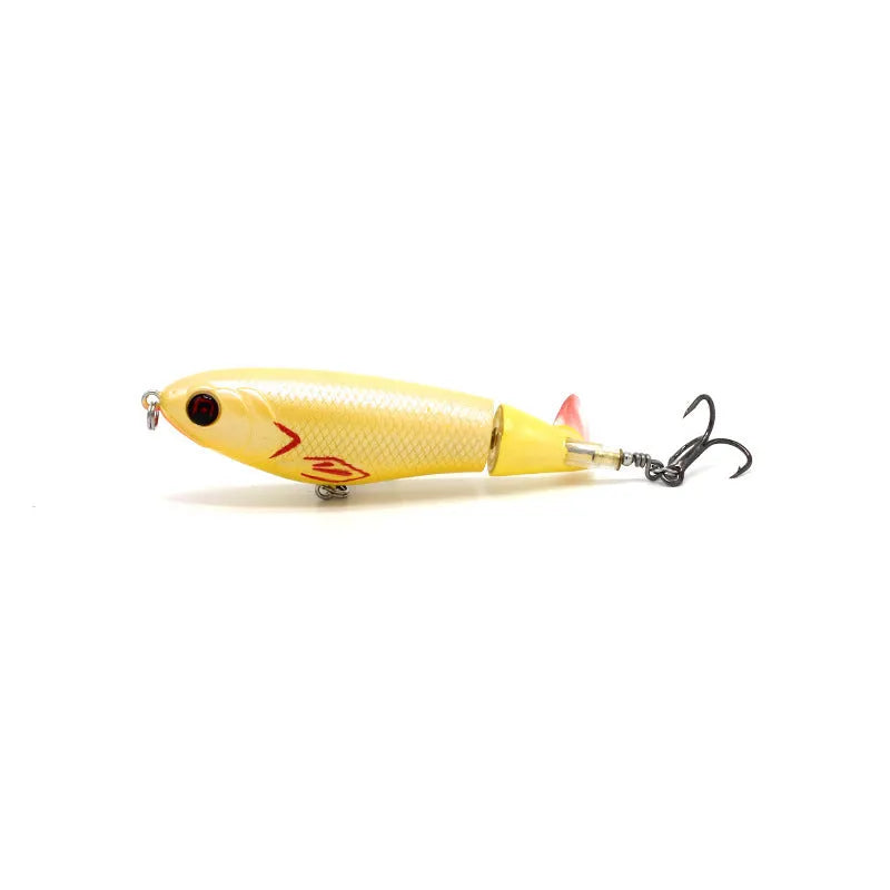 7.5cm artificial soft plastic fishing bait lure with bionic design for freshwater predator angling