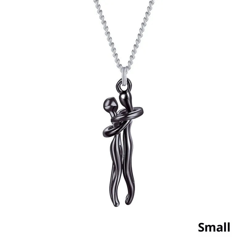 Copper collarbone pendant necklace with electroplated finish