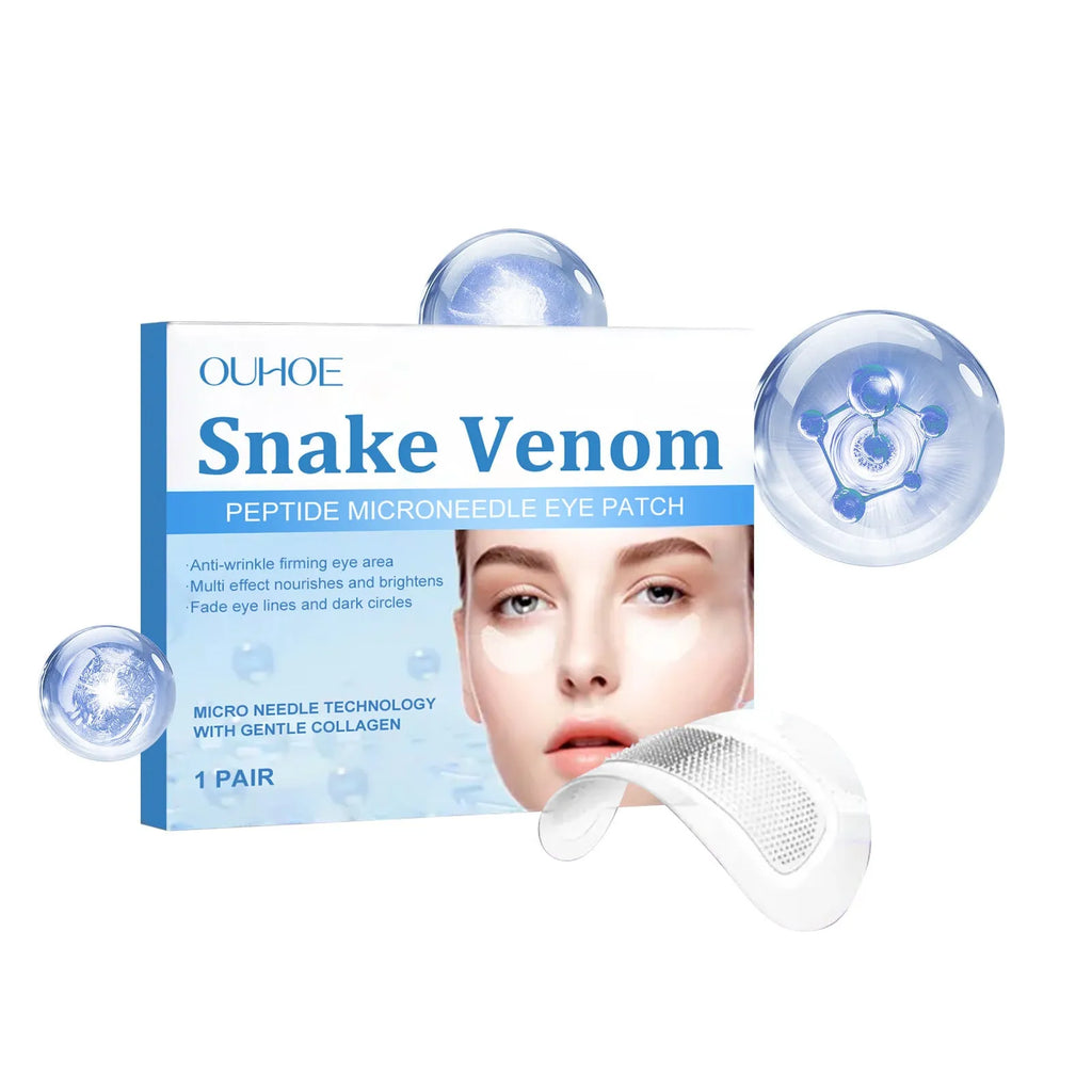 Elastic eye care patch with microneedle technology for wrinkle treatment containing nicotinamide and collagen