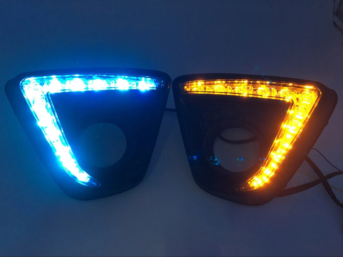 Mazda CX-5 LED daytime running light with electroplated housing and white light