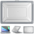 MacBook protective shell case in four colour options for Air and Pro models from 2018 to 2023