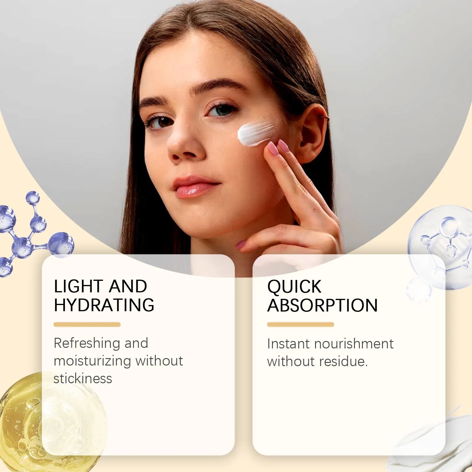 50g tube of Mild Moisturizing Protective Cream face moisturiser with SPF