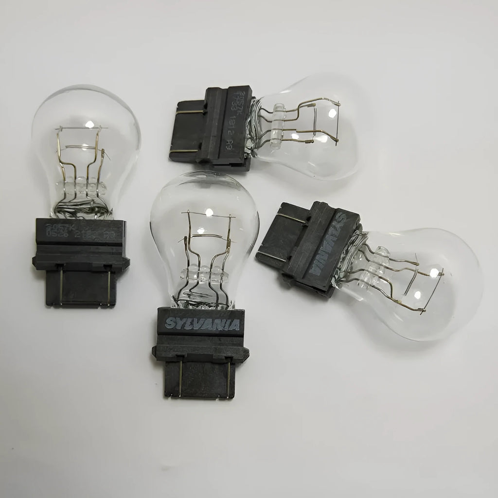 Wagner dual-wire brake light bulb with 16mm socket and plastic locator dots