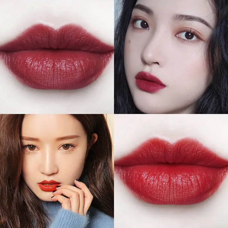 Gift box lipstick set with 5 branches, mousse velvet matte waterproof non-stick cup finish