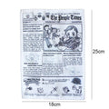 Tearproof squeaking dog toy in playing card or newspaper design for corgi and terrier breeds