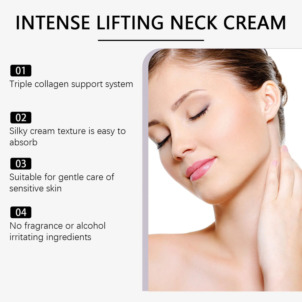 50g jar of lifting and tightening neck cream for skincare.