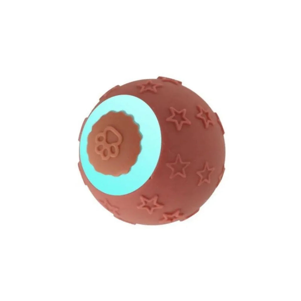 Smart ball cat toy 2 modes rechargeable interactive rolling ball for cats and small dogs blue colour