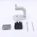 Silver tool steel press strap removal tool for watches and jewellery with 0.5-1.6mm blades.