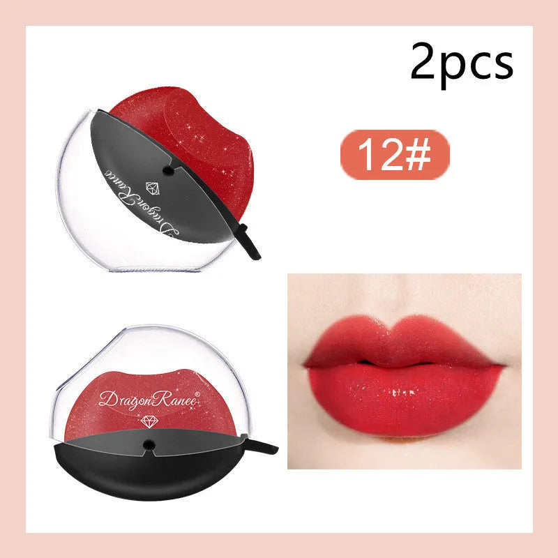 Lazy Lips Pearlescent Glitter Lipstick 9.8g in shade DR01 with pearlescent finish and water-shine effect