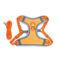 Adjustable dog harness with haulage rope system and chest strap in multiple colour options