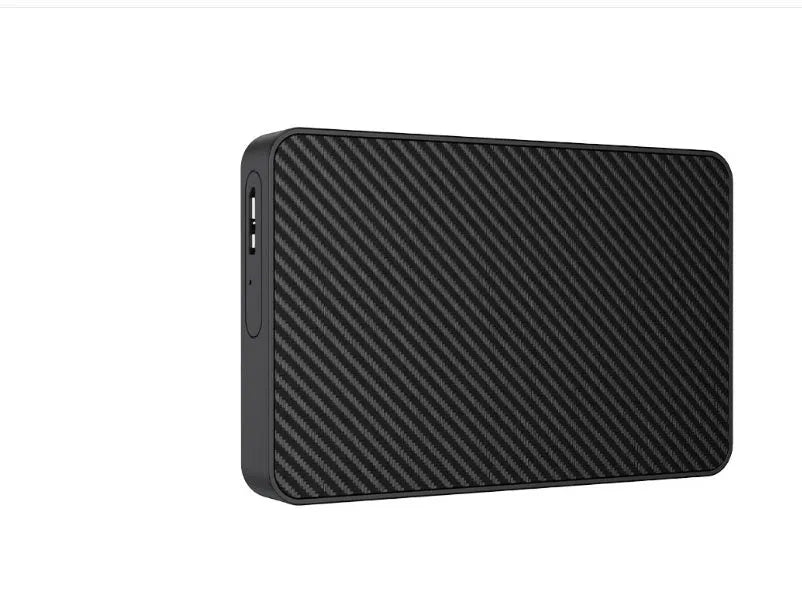 16TB portable external hard drive in black with ABS plastic shell, size 121x76.4x14 mm, YD0034 interface