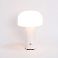USB-powered dual-purpose table lamp in black, white, orange, or green colour on a desk.