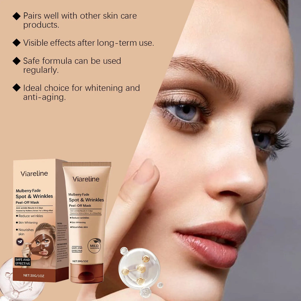 30g facial mask containing arbutin, collagen, hyaluronic acid and plant extracts