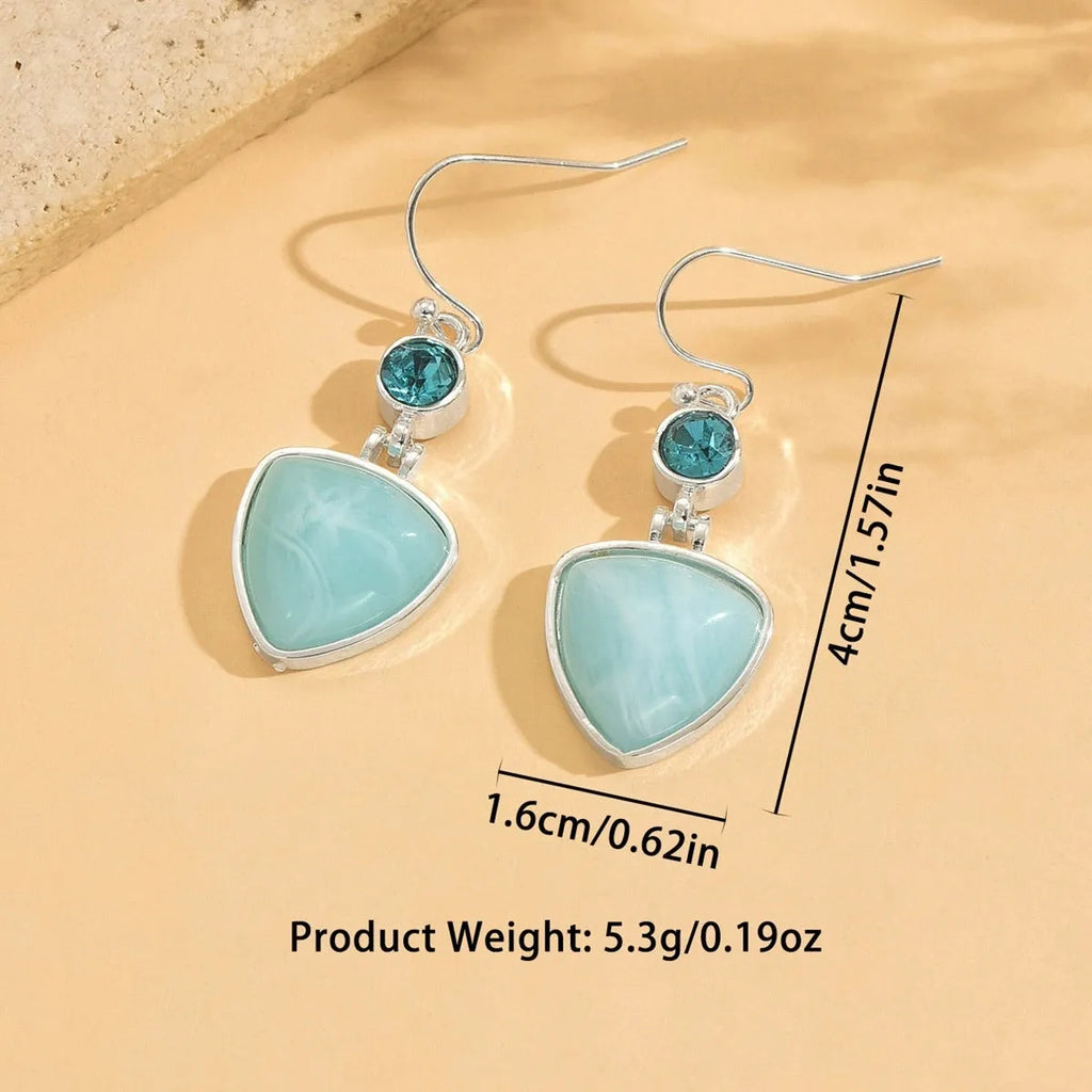 Silver plated retro fashion creative female earrings with snake motif on alloy