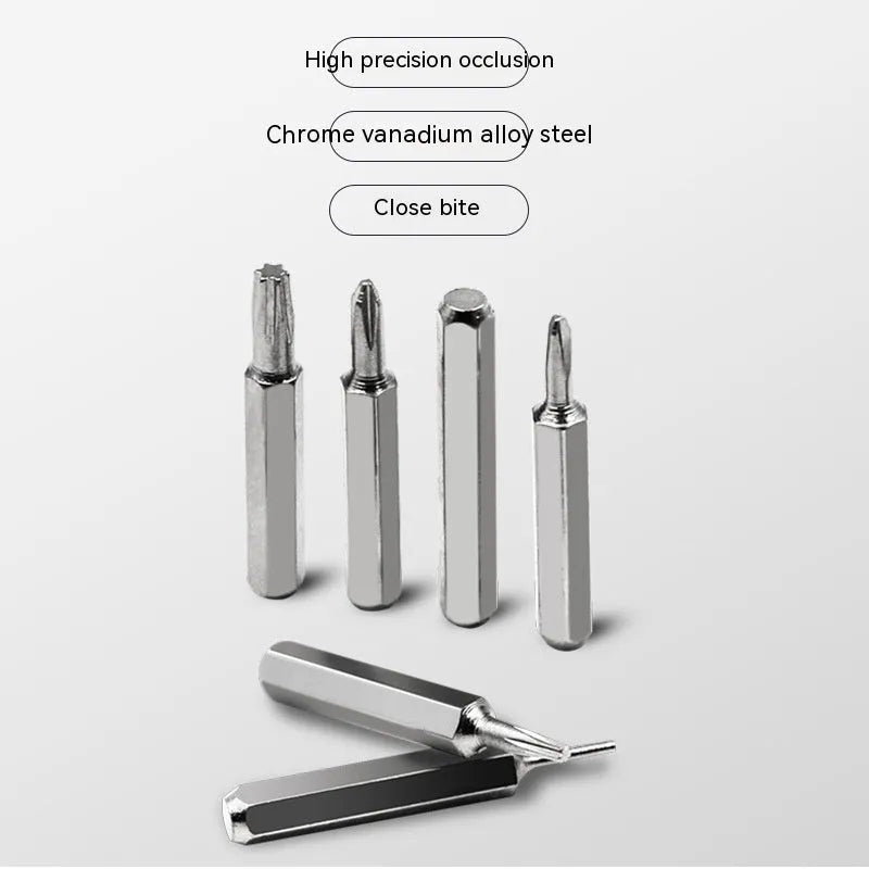32-in-1 magnetic handle precision screwdriver set with bits for mobile phone repair