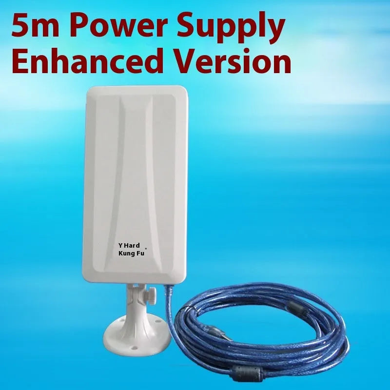 White high power USB wireless network card with type USB interface