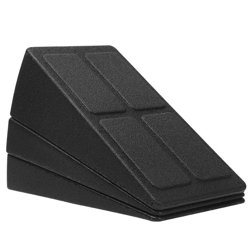 EPP stretch board adjustable oblique pedal in black, placed on a flat surface for sports training workouts