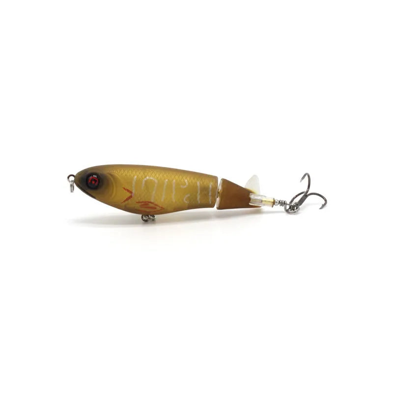 7.5cm artificial soft plastic fishing bait lure with bionic design for freshwater predator angling