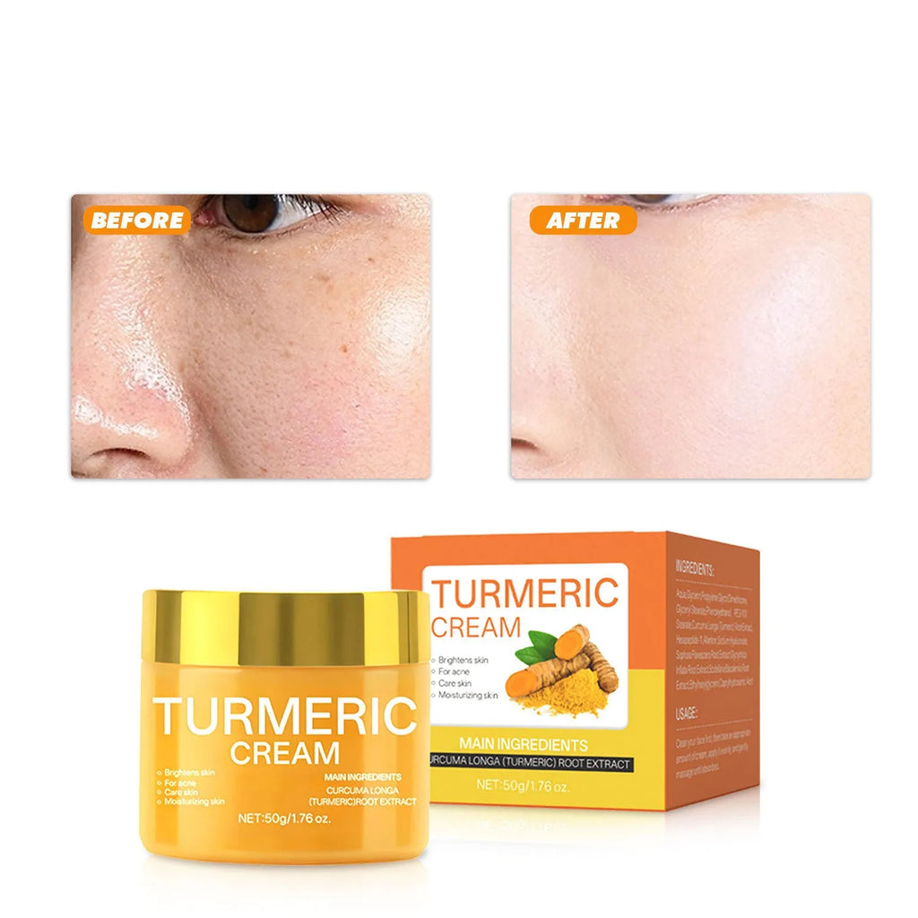 50g moisturising cream jar with brightening and hydrating properties
