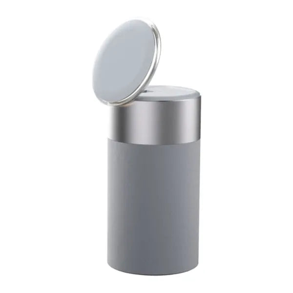 3-in-1 multi-function wireless charger Bluetooth speaker with touch lamp and phone holder for iPhone and AirPods in Gold