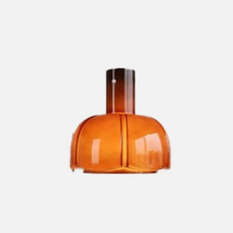 Medieval glass bud pendant chandelier in retro style for dining room or bedroom