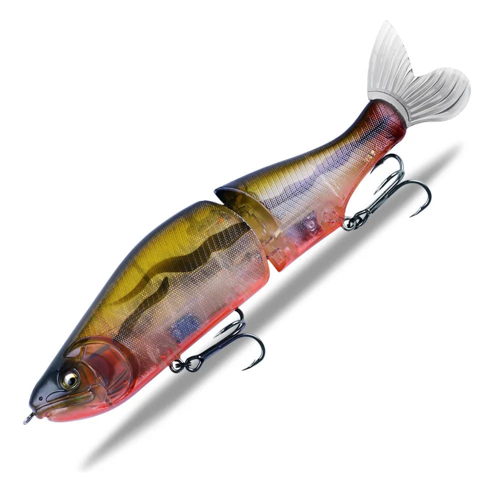 185mm multi-colour plastic bass fishing swimming lure for casting