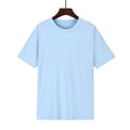 Men's cotton T-shirt in loose fit with short sleeves available in multiple colours