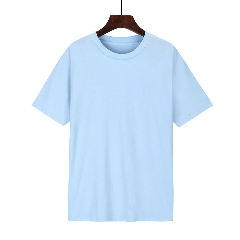 Men's cotton T-shirt in loose fit with short sleeves available in multiple colours
