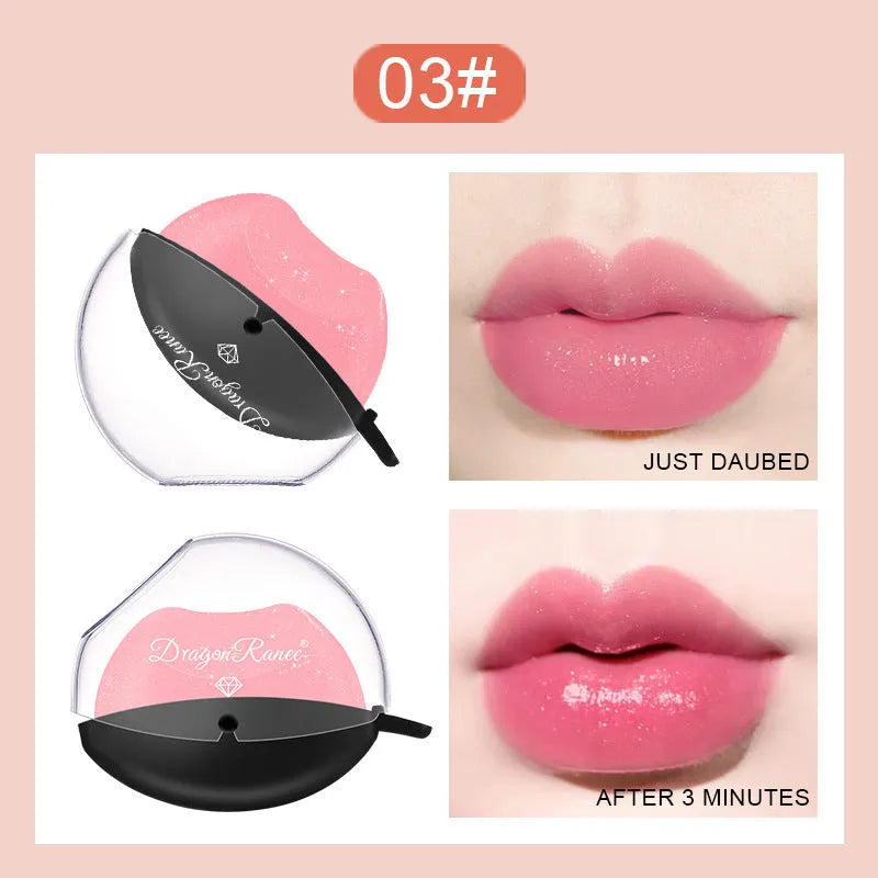 Lazy Lips Pearlescent Glitter Lipstick 9.8g in shade DR01 with pearlescent finish and water-shine effect