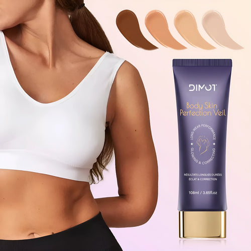 108ml body concealer cream with brush applicator for waterproof tattoo and birthmark coverage