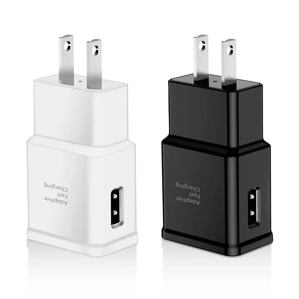 British Standard 9V2A fast charging USB plug wall charger in white plastic casing