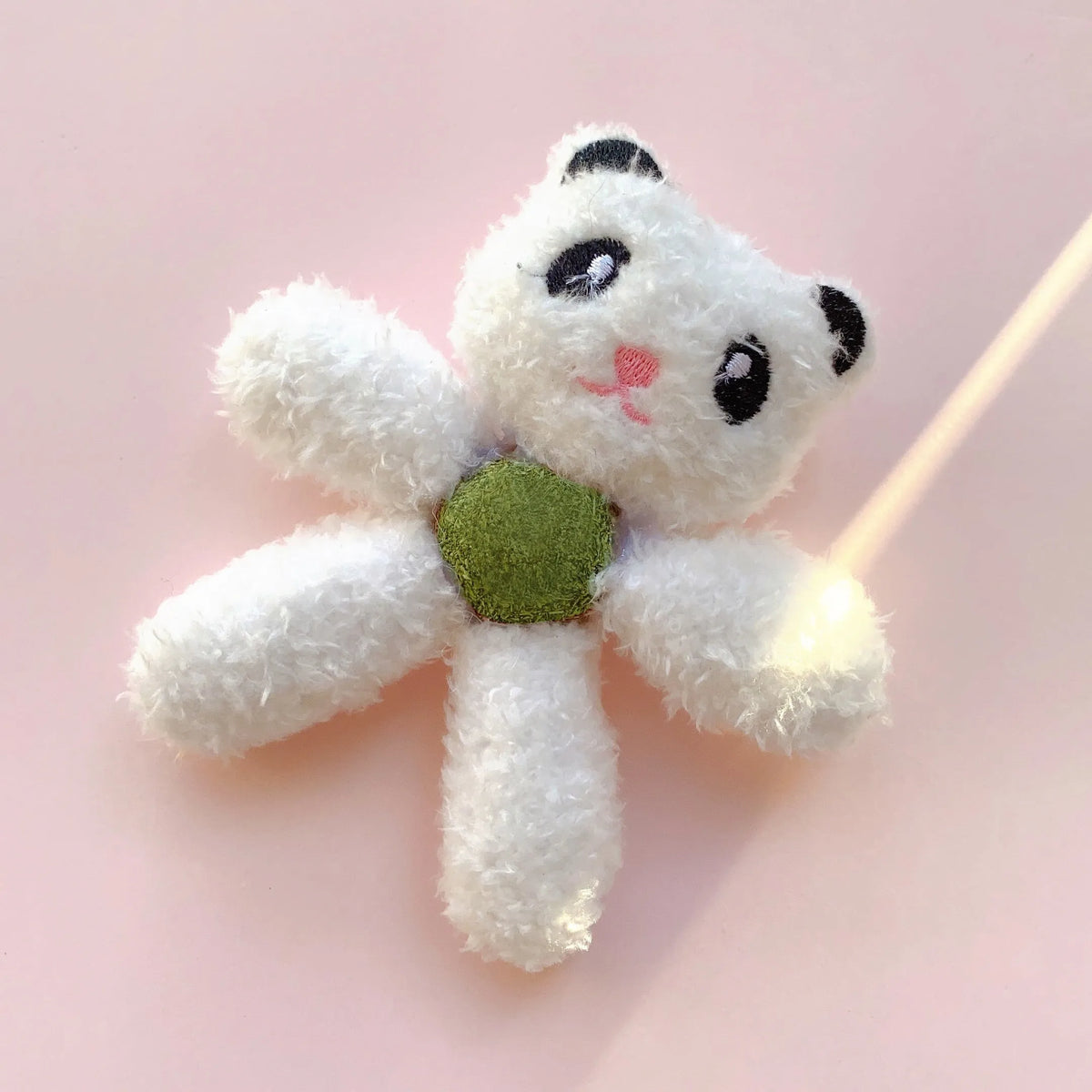 Indoor catnip ball toy in animal design, 12.5 by 11 cm, edible catnip filling for teeth cleaning and interactive play