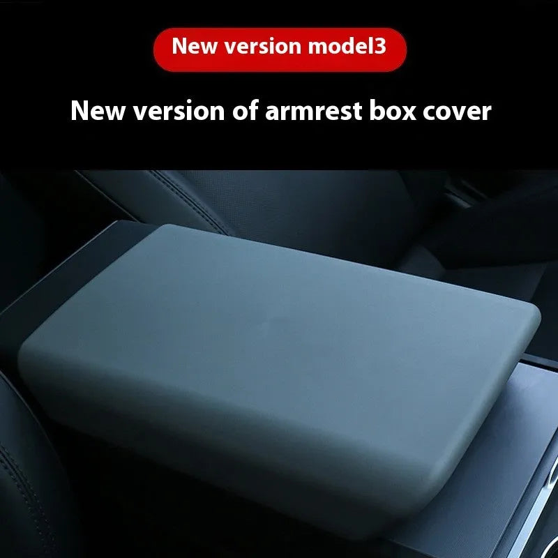 Huanxin Model 3 central control armrest box protective cover in TPE material