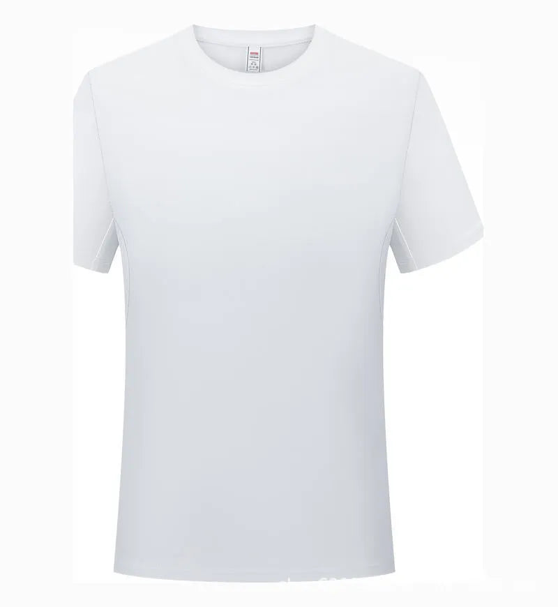 Men's loose-fit polyester sports t-shirt in multiple colour options