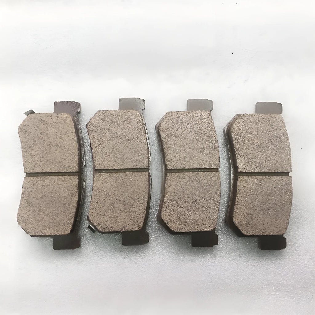 48413090A1 specification brake pad set for Ssangyong Actyon, Kairong, Rester, Ludi front wheels.