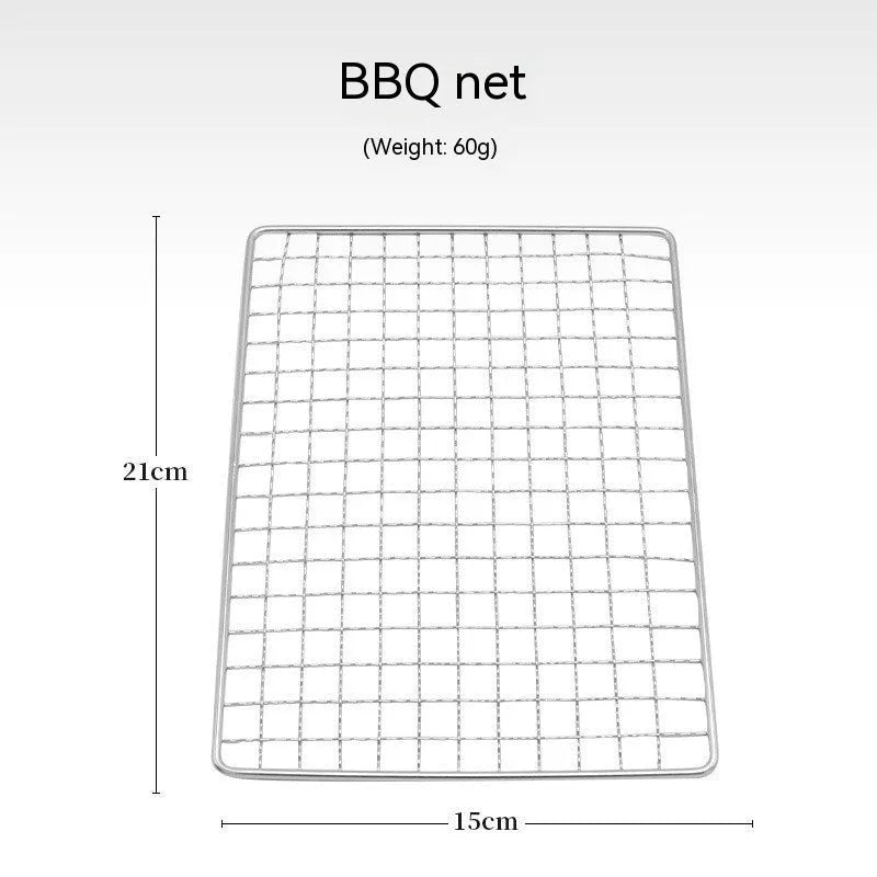 Folding stainless steel outdoor barbecue oven with large grill for 1-2 people