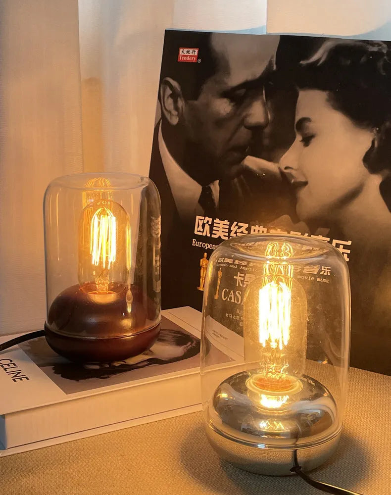 Geometric modern essential oil lamp with waterless ambience light for bedroom or living room