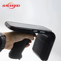 SLP-05 handheld Android UHF RFID scanner and barcode reader shown in use