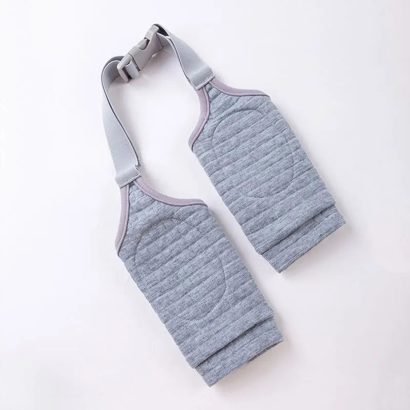Adjustable dog elbow protection brace with scarf accessory in blue colour for medium large breed