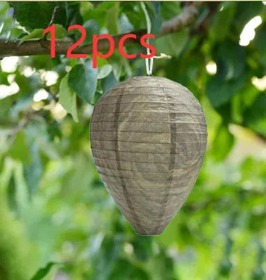 22x28cm honeycomb paper lantern with wire frame in photo-realistic colours