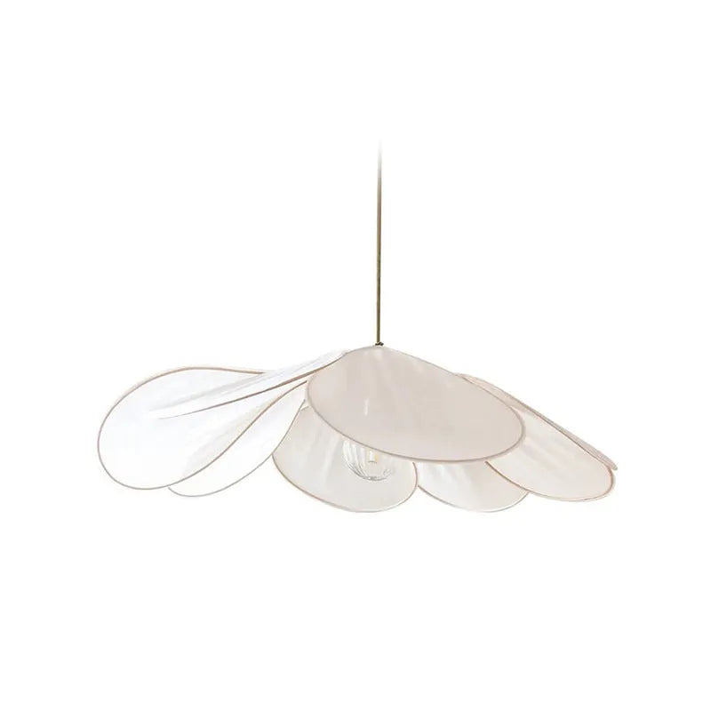 Bohemian-style cloth hanging lamp with log wind design in a choice of colours and sizes.