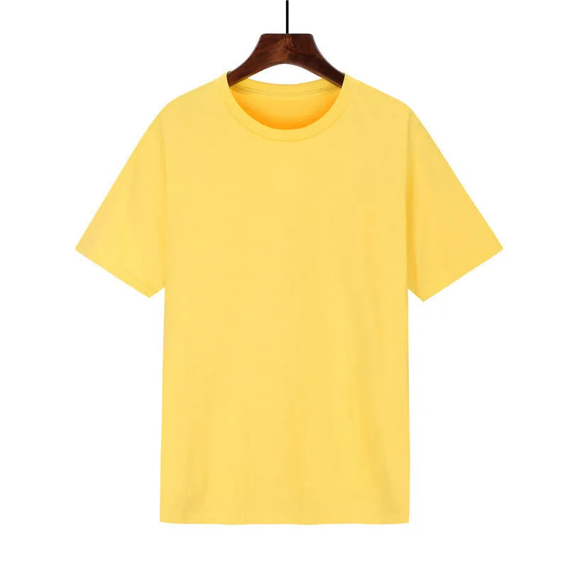 Men's cotton T-shirt in loose fit with short sleeves available in multiple colours