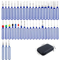 Thickened audio needle-return machine plug tool in blue boxed set for disassembly and modification