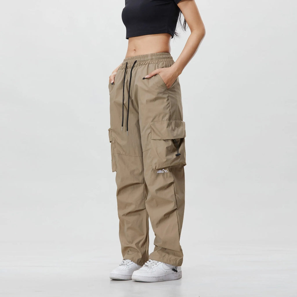 Men's retro waterproof work trousers in black, grey green, or khaki, mid waist, cotton-polyester, sizes M to 4XL