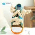 Bite Shoes Sound Pet Toy in Oxford cloth, 7x8x18cm, available in Rock Yellow colour